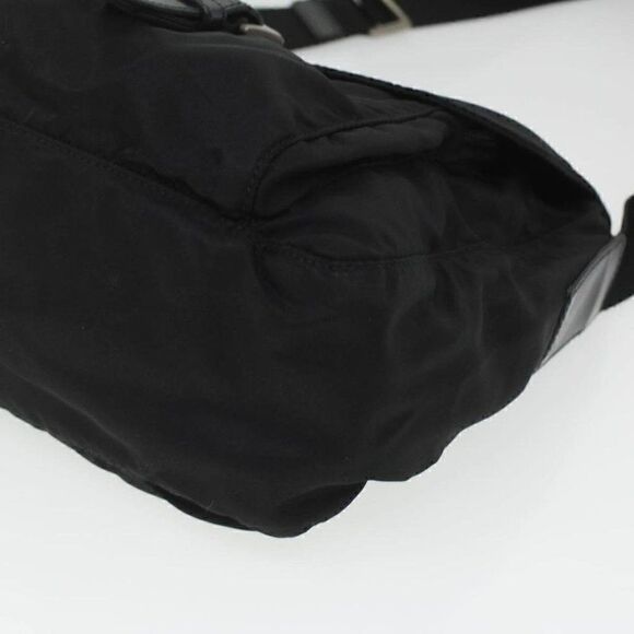 PRADA Shoulder Bag Nylon Black - Picture 15 of 15